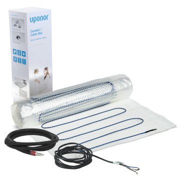 Теплый пол Uponor нагревательный мат Comfort E Cable Mat 160-8 (8м2) (1088665) - фото