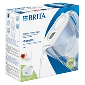 Фильтр-кувшин Brita Marella MXpro Белый 2,4/1,2л с картриджем Maxtra PRO - фото