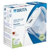 Фильтр-кувшин Brita Marella MXpro Белый 2,4/1,2л с картриджем Maxtra PRO - фото