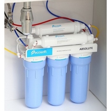 Монтаж системи зворотного осмоса - фото