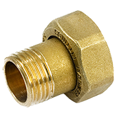 Муфта с гайкой General Fittings GF 2700.G2 1''НР-1 1/4''ВР - фото