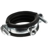 Хомут металлический с изоляцией Erico Macrofix 54-58 (1 1/2'') M8 - фото