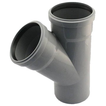 Рудекційний трійник Ostendorf ПП d125хd110 кут 45° (176210) - фото