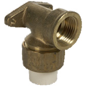 Колено монтажное с переходником USTM 1/2'' (55805) - фото