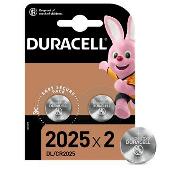 Литиевая батарейка Duracell Specialty типа таблетка DL2025/CR2025 2шт - фото
