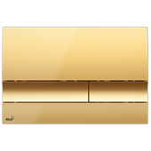 Змивна клавіша AlcaPlast M1725 золотистий (8595580532031) - фото