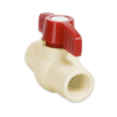 Кран шаровий USTM ХПВХ 57305 1/2'' - фото