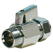 Кран с наружной резьбой Comisa 1/2''xØ15 Н (art.321) - фото