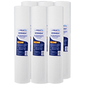 Картридж полипропиленовый Aqualite PS5M20BB Ø107x506мм 5mcr 45°C (очистка от механических примесей) (упаковка 6шт) - фото