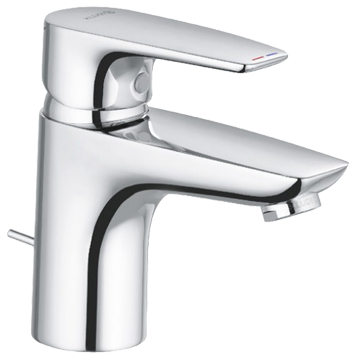 Змішувач для умивальника Kludi Pure&Solid 343820575 - фото