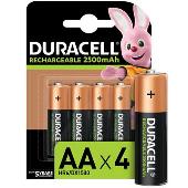 Аккумулятор Duracell Recharge AA 2500 мА·ч 4 шт - фото