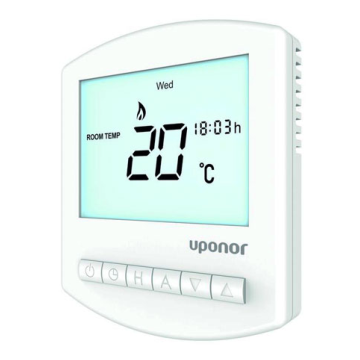 Цифровой программируемый термостат Uponor Comfort E Flush Set T-86 230 В (1088819) - фото