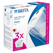 Фильтр-кувшин Brita Aluna MXpro 2,4/1,4л белый + 3 картриджа - фото