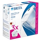 Фильтр-кувшин Brita Aluna MXpro 2,4/1,4л белый + 3 картриджа - фото