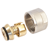 Адаптер для труб PE-X General Fittings 3/4''x16 (2,0 мм) евроконус (3300.80) - фото