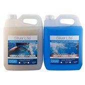 Серебряный бактерицидный комплекс для бассейнов SVOD Silver Life (2*3000 мл) - фото