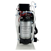 Помпа для зворотного осмосу WZ-P6005 24V 0,65л/хв 40°C в сборі на кронштейні (для мембран 50-75GPD) - фото