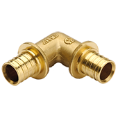 Соединительное колено латунь 90° General Fittings d32/d32 (3400.20) - фото