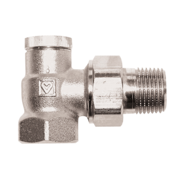 Термостатический комплект угловой Herz V 772463 (1776016+1772467+1372441) - фото