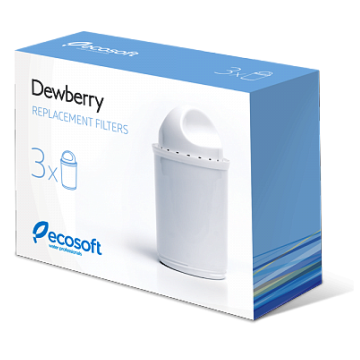 Картридж для фільтра глечика Ecosoft Dewberry P3 (3 шт) (CRVK3DEWBECO) - фото