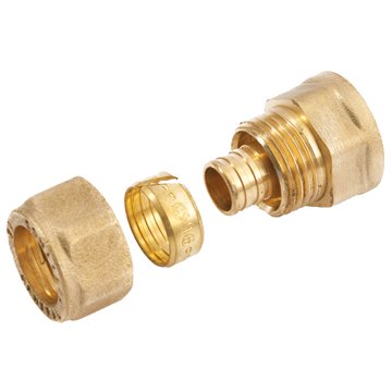 Соединительная муфта General Fittings d16(2,0 мм) - ВР1/2'' (3300.02) - фото