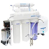 Фильтр обратного осмоса Aqualine RO-6 P МТ18 - фото