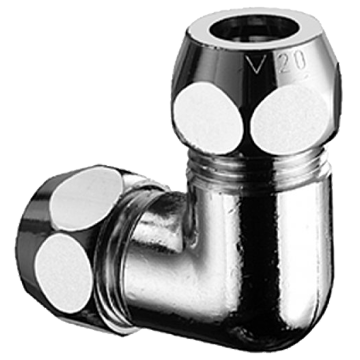 Коліно на трубку Albertoni 417 Ø10 - фото