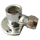 Коліно настінне на трубку Albertoni 425/1 1/2'' х Ø10 - фото