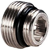 Ниппель латунный редукционный IVR 3/4'' НР-1/2'' НР - фото