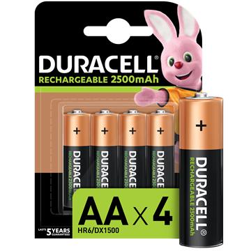 Аккумулятор Duracell Recharge AA 2500 мА·ч 4 шт - фото