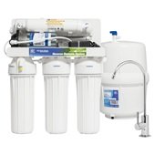 Фильтр обратного осмоса с насосом Aquafilter RO5-75P (FRO5P) RP55139715 с мембраной 75GPD. - фото