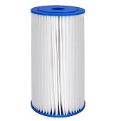 Картридж многоразовый Aquafilter FCCEL20M10BB Ø107x250мм 20mcr 45°C (очистка от механических примесей) - фото