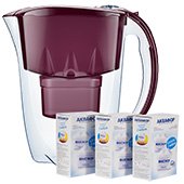 Фильтр-кувшин Аквафор Аметист Вишня P7 (годовой набор) - фото