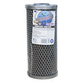 Картридж із пресованим активованим вугіллям Aquafilter FCCBL10BB-S Ø107x250мм 45°C (очищення від хлору та органічних забруднень) - фото