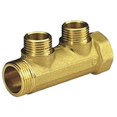 Коллектор Bianchi 202 3/4''x1/2'' с 2 выходами - фото