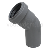 Отвод (колено) Ostendorf ПП d40 угол 67° (111130) - фото