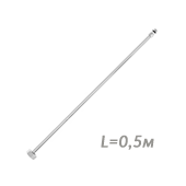 Трубка для смесителя Albertoni M10 х 1/2'' 0,5м - фото