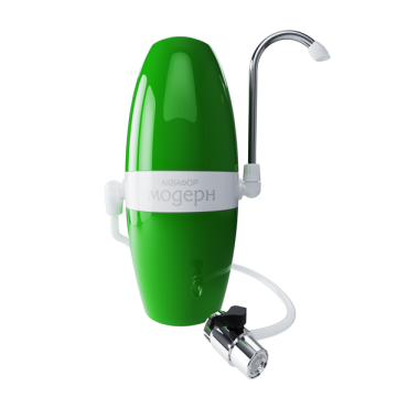 Настольный фильтр Аквафор Модерн 2 зеленый - фото