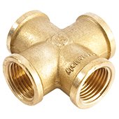 Крестовина латунная General Fittings 3/4''ВР - фото