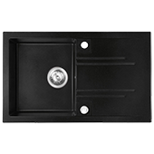 Кухонная мойка из гранита Ferro Mezzo II DRGM/48/78BA - фото