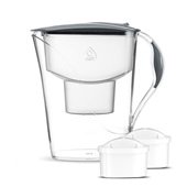 Фильтр-кувшин Dafi Luna Unimax Серый 3,3/1,5л (кувшин + 2 картриджа) - фото