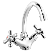 Смеситель для умывальника FERRO RETRO XR2 - фото