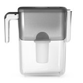 Фильтр-кувшин Ecosoft Slim серый 3,5/1,7л FMVSLIMBKECO - фото