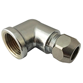 Коліно на трубку Albertoni 422 1/2'' х Ø10 - фото