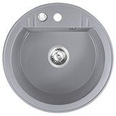 Кухонная мойка из гранита Ferro Mezzo II DRGM1/51GA - фото