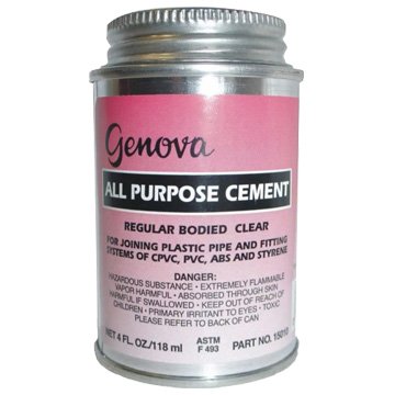 Клей універсальний для труб ПВХ/ХПВХ Genova 118 мл - фото