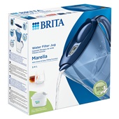 Фильтр-кувшин Brita Marella MXpro Синий 2,4/1,2л с картриджем Maxtra PRO - фото