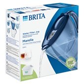 Фильтр-кувшин Brita Marella MXpro Синий 2,4/1,2л с картриджем Maxtra PRO - фото