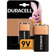 Щелочные батарейки Duracell Basic 6LR61 MN1604 9V - фото