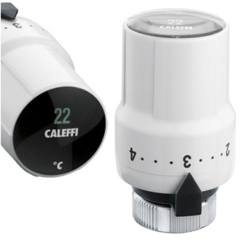 Головка термостатическая цифровая M30x1,5 Caleffi 202000 - фото